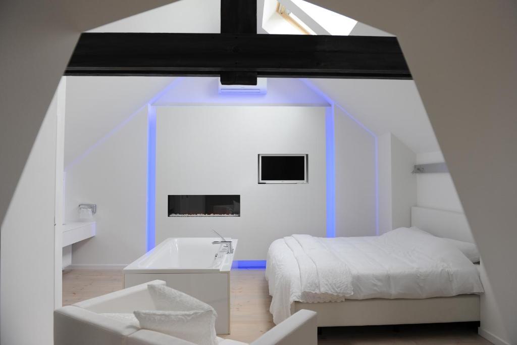 Charmehotel Villa Saporis Hasselt Oda fotoğraf