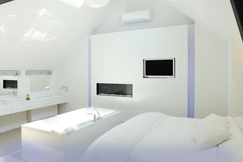 Charmehotel Villa Saporis Hasselt Oda fotoğraf